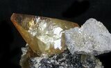 Gemmy, Twinned Calcite With Sphalerite - Elmwood #33802-1